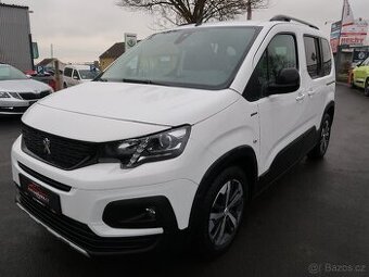 Peugeot Rifter 1.2PT,81kW,GTline,1majČR,serv.kn.
