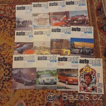 Časopis automobil ročnik 1990 komplet