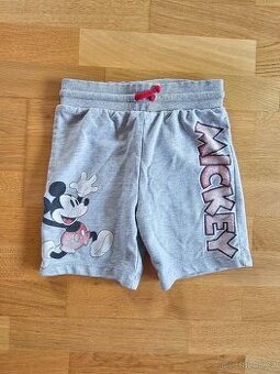 Bavlněné kraťasy Mickey Mouse, vel. 122