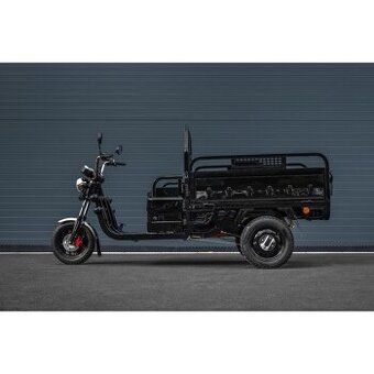 pracovní elektro tříkolka, Leramotors, 1000W, černá