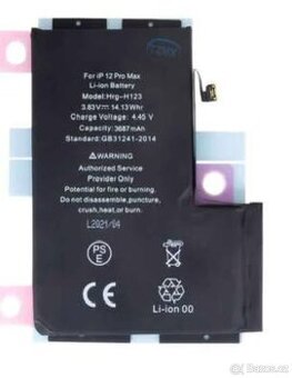 iPhone 12 Pro MAX Baterie 3687mAh Li-Ion (Bulk)