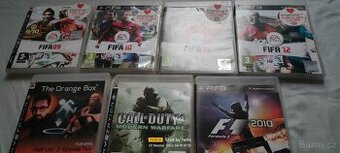 Prodám tyto PS3 Hry 100% stav