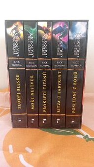 Percy Jackson box komplet, Rick Riordan, young adult