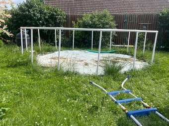 Bazén Intex 28242 METAL FRAME POOL 457x122 konstrukce