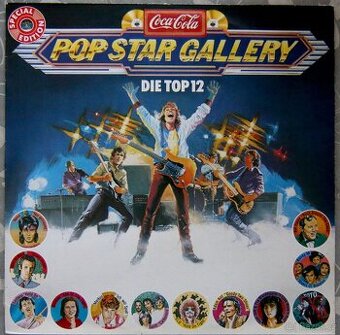 LP deska - disco výběr - Pop Star Gallery (red vinyl)