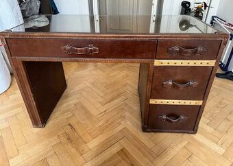 Stylový psací stůl vintage trunk - 1