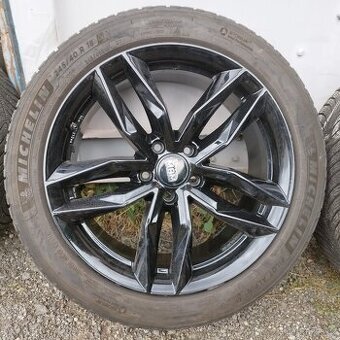 Kola komplet MAM 18´ černá + zimní pneu Michelin Audi A5