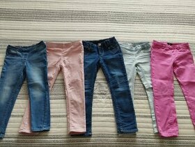 Dívčí set džíny 5ks Hm a Palomino vel.104/110