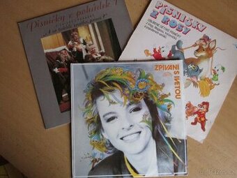 LP VINYLY DĚTSKÉ písničky