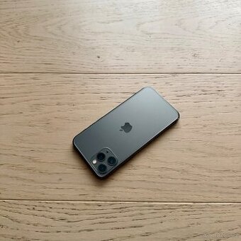 APPLE IPHONE 11 PRO 64GB - ČERNÝ BATERIE 100%, ZÁRUKA