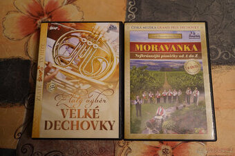 Dárek na Vánoce pro seniory CD+DVD, dechovky.