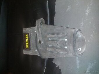 kožený kapsa na akuvrtačku za opasek