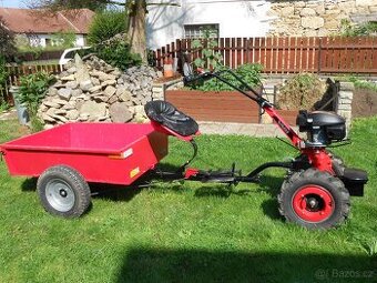 Malotraktor Vari s vozíkem