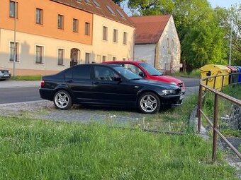 E46 kapota facelift + přední blatník pravý