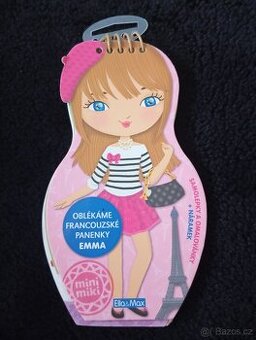 Mini knížka omalovánky