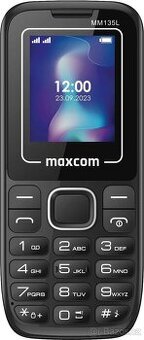 Nový mobilní telefon Maxcom MM135L + nová SIM karta