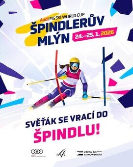 Špindlerův mlýn ms v lyžování slalom 25.1.