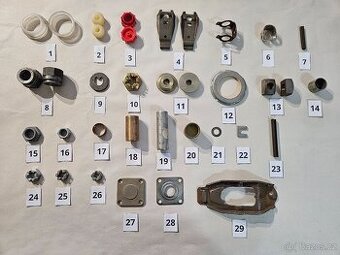 Díly na vůz Škoda 1000 MB