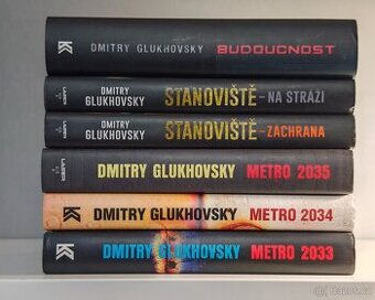 Knižní kolekce DMITRY GLUKHOVSKY Metro a další - 6 knih