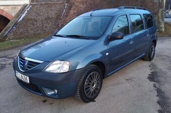 Dacia Logan mcv 1.6i/16v , 7míst, klimatizace...