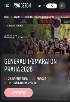 Startovne pulmaraton Praha 2026