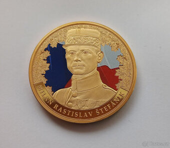 Pamětní medaile Milan R. Štefánik – 100 let Československa