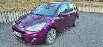 Citroen C3 1.2i 60KW 39 933 km 2015 původ ČR klima tempomat