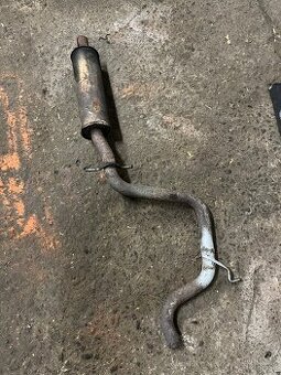 Škoda Octavia 2 střední díl výfuku