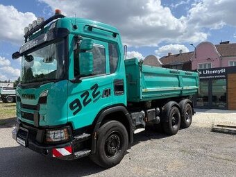 Scania G 450 XT 6x4 třístranný sklápěč Bordmatic