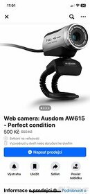 Web kamera fullhd 60fps