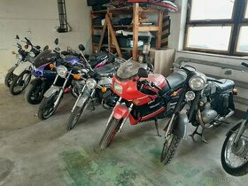 Yamaha, Honda, Jawa, Kawasaki, Suzuki, Bmw