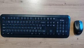 Bezdrátová klávesnice + myš