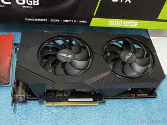 Herní grafika ASUS DUAL GeForce GTX 1660 SUPER O6G EVO