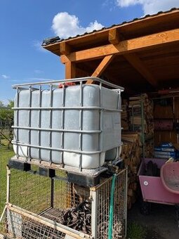 nádoba na vodu 600 lt - IBC kontejner - 1
