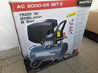 Kompresor 24 l, tlak 8 bar