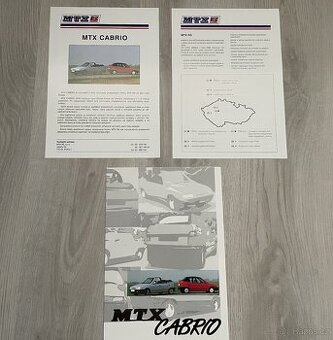 Prospekt Škoda Felicia MTX Cabrio