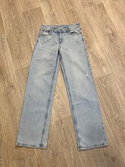 Dívčí široké rifle 164 H&M