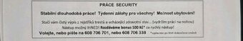 Ostraha v butiku v Praze
