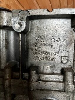 Poškozená převodovka superb2 2.0tdi 103kw