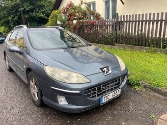 Peugeot 407 1.6 HDI. Rok 2006. Tempomat. Tažné. Klima