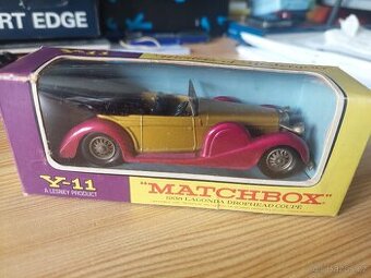 Matchbox yesteryear Y11 LAGONDA EXTRA RARE STRAWBERY