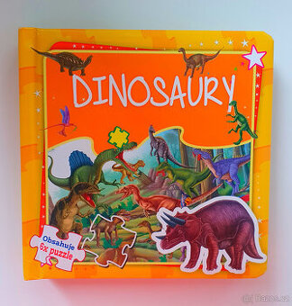 Dinosauři. Kniha z puzzle.