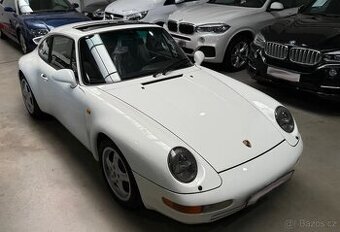 Porsche 993 Carrera 2 Coupé – manuál, Grand Prix bílá