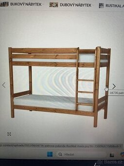Dětská palanda z masivu