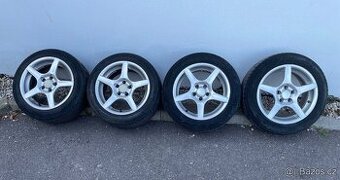 Prodám alu kola 5x100,7Jx15,ET35 s letními pneu