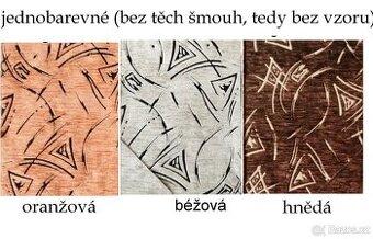 NOVÁ pevná potahová látka (vhodná na lavice, židle apod)