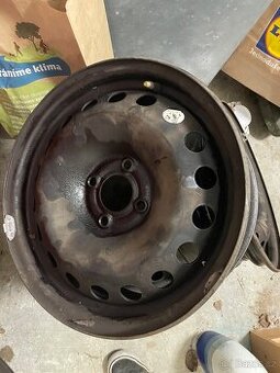 Plechové disky renault 15" - 1