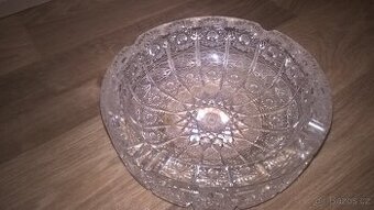 Popelník křištálový broušený