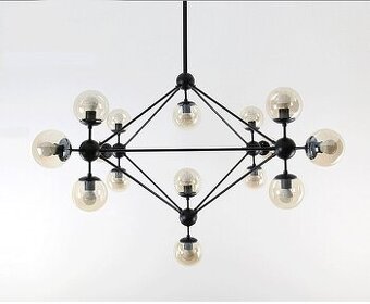 Designový lustr PLANETARIO – 15 světelných zdrojů