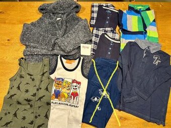 Sada chlapeckého oblečení vel. 110/116